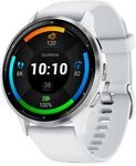 GARMIN Smartwatch Venu 3 steinweiss/silber Silikon