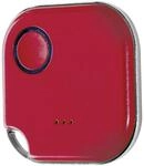 SHELLY Bluetooth Schalter u. Dimmer Blu Button1, Plug&Play, rot