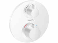 Hansgrohe 15758700, Hansgrohe Ecostat S Thermostat Unterputz für 2 Verbraucher