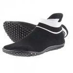 leguano sneaker schwarz, wei&szlig;er Bund 36/37 XS