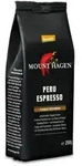 Mount Hagen Peru Espresso, ganze Bohne bio 250g