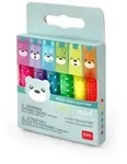 Legami Set mit 6 Mini-Textmarkern - Teddy&lsquo;s Mood