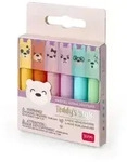 Legami Set mit 6 Mini-Textmarkern - Teddy&lsquo;s Style