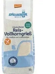 Spielberger Glutenfreier Reis Vollkorngrie&szlig; demeter 500g
