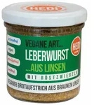 HEDI Vegane Art Leberwurst Brotaufstrich mit R&ouml;stzwiebeln bio