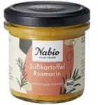 Nabio Aufstrich - S&uuml;&szlig;kartoffel Rosmarin bio