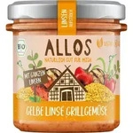 Allos Linsen-Aufstrich Gelbe Linse Grillgem&uuml;se bio
