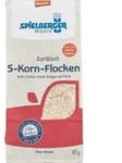 Spielberger 5-Korn-Flocken Zartblatt bio 375g