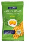 Hoyer Manukahonig Halspastillen Kr&auml;uter bio