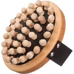 Kost Kamm Faszien-Massageb&uuml;rste, Buche Holznoppen 13cm