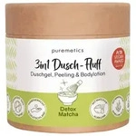 puremetics Dusch-Fluff 3in1 Detox Matcha