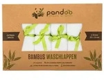 pandoo Bambus Waschlappen wei&szlig; (6St)
