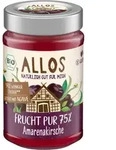 Allos Frucht Pur Amarenakirsche bio 200g