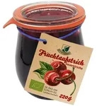 Kiebitzhof Fruchtaufstrich Sauerkirsche im Weckglas bio