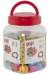 GOKI Perlenset Flower Power goki66, sortiert