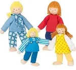 GOKI Biegepuppen Junge Familie
