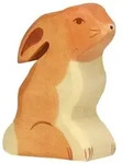 HOLZTIGER Hase, sitzend