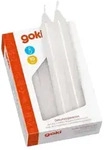 GOKI Geburtstagskerzen Set - Wei&szlig;