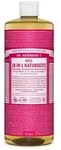 Dr. Bronner&rsquo;s 18in1 Naturseife Rose 945ml