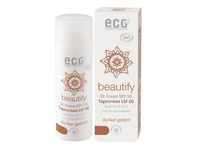 Eco Cosmetics beautify CC Creme LSF50 dunkel getönt