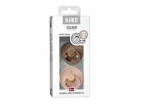 BIBS Schnuller Colour 2er Pack Dark Oak+Blush 6-18m