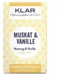 Klar festes Shampoo Muskat & Vanille (normales Haar)