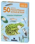Moses Expedition Natur - 50 heimische Tiere & Pflanzen an Bach & Teich