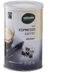 Naturata Espresso Bohnenkaffee, instant, Dose bio