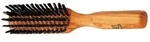 Kost Kamm Haarb&uuml;rste Olive schmal 5-reihig, Wildschweinborste 20cm