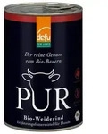 defu Nassfutter Hund PUR Weiderind bio 400g