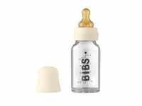BIBS Baby Glasflasche Set - Ivory 110ml