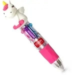 Legami Mini-Kugelschreiber mit 4 Farben - Unicorn