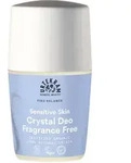 Urtekram Fragrance Free Sensitive Skin Crystal Deodorant Roll-On