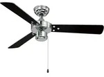 Deckenventilator Cyrus Chrom mit Zugkette