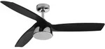 DC Deckenventilator Bronx Chrom mit LED & Fernbedienung