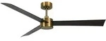 DC Deckenventilator Climate IV Messing