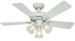 Deckenventilator Beacon Hill 107 cm Wei&szlig; mit Licht