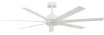 DC Deckenventilator Atlanta Wei&szlig; mit LED