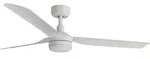 DC Deckenventilator Punt Wei&szlig; mit LED