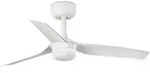 DC Deckenventilator Mini Punt Wei&szlig; mit LED