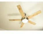 Deckenventilator Fresco Nickel 112 cm mit Licht
