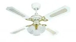 Deckenventilator Princess Trio Wei&szlig; 105 cm