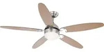 Deckenventilator Azura 132 cm mit Licht und Zugketten