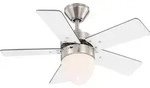 Deckenventilator Marva 76 cm mit Licht und Zugketten