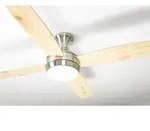 Deckenventilator Saturn Nickel mit Licht & Fernbedienung