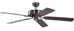 Deckenventilator Potkuri Silber / Mahagoni