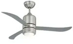 Deckenventilator Loft Transparent 112 cm mit Licht