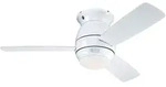 Deckenventilator Halley Wei&szlig; 112 cm mit Beleuchtung