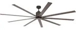 Energiespar Deckenventilator Big Smooth Eco Bronze