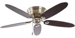 Deckenventilator Low Profile Chrom